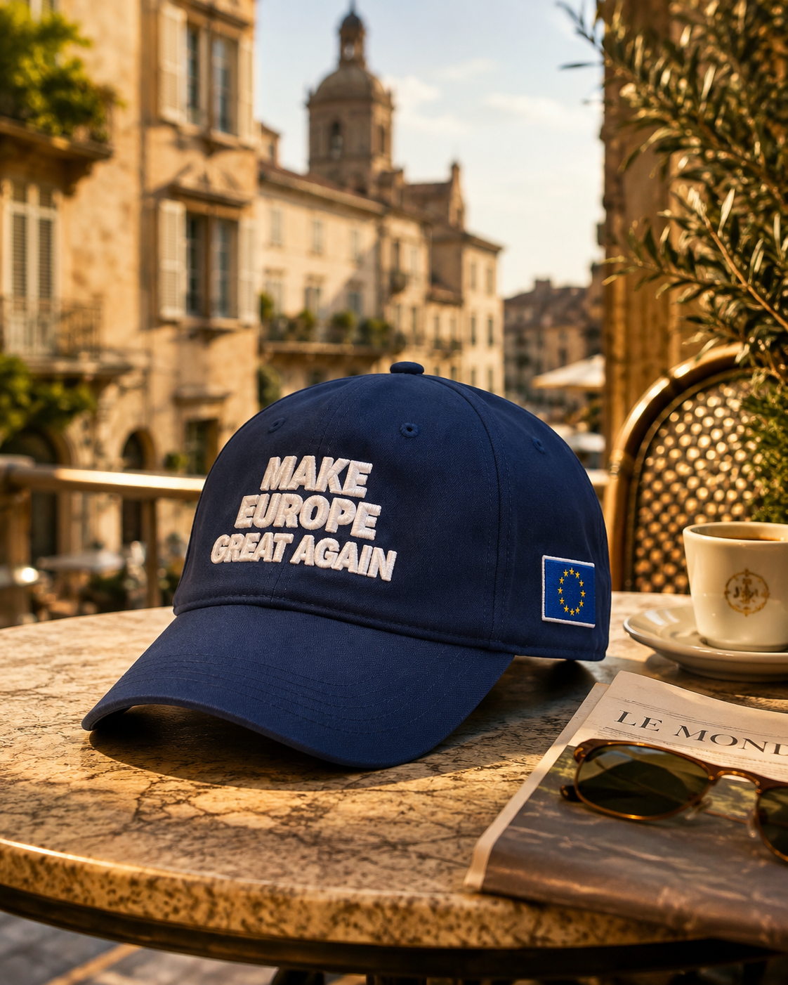Europe embroidered cap