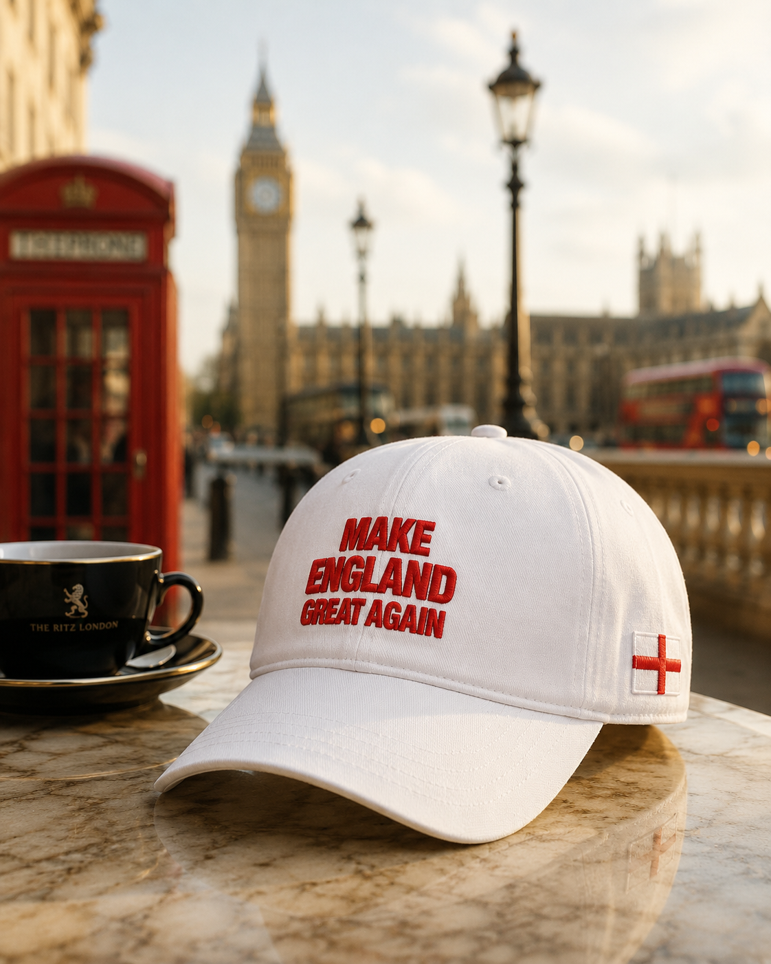 England embroidered cap