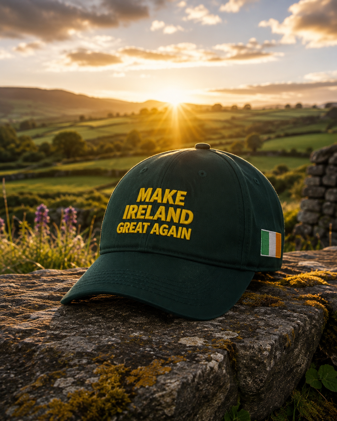 Ireland embroidered cap